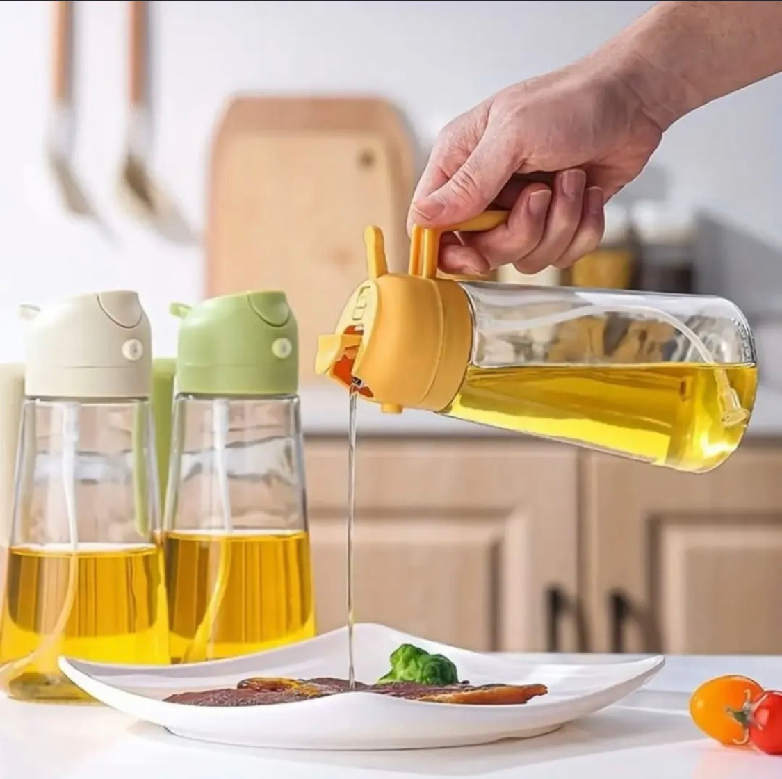 500ml Glass Oil Jug Bottle