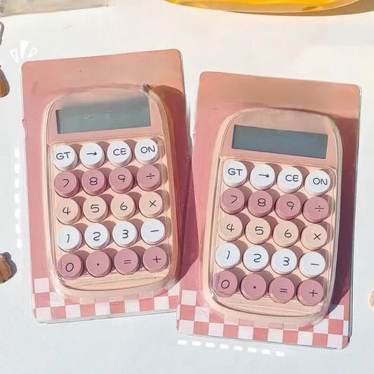 12 Digits Portable Cute Calculator