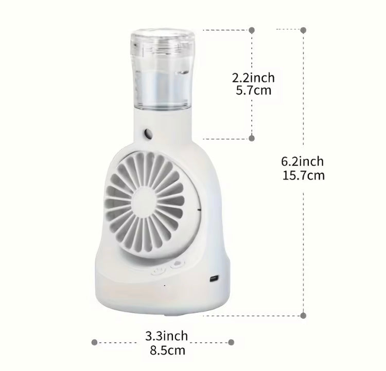Portable Mist Spray Fan
