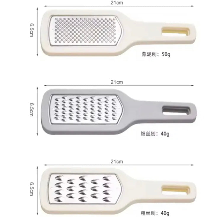 3 Pcs Multifunctional Vegetable Grater Set