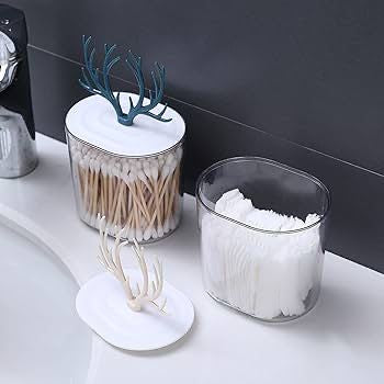 Deer Shape Cotton Buds Holder