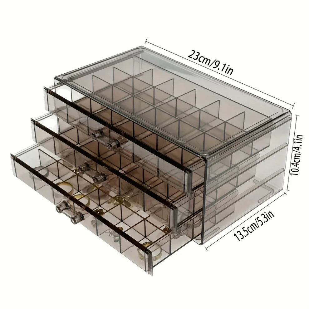 72 Grids Acrylic Jewellery Organizer