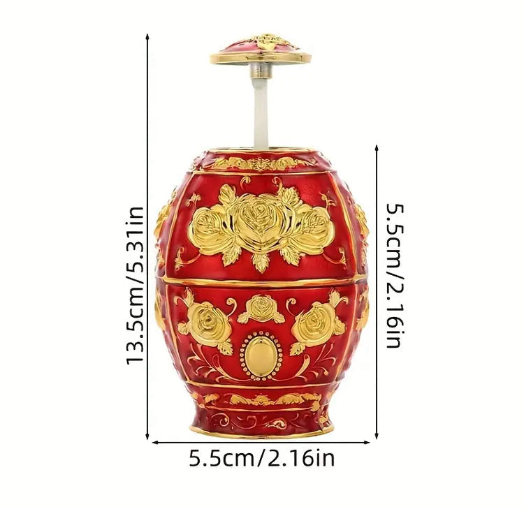 Rose Egg Shaped Toothpick Holder