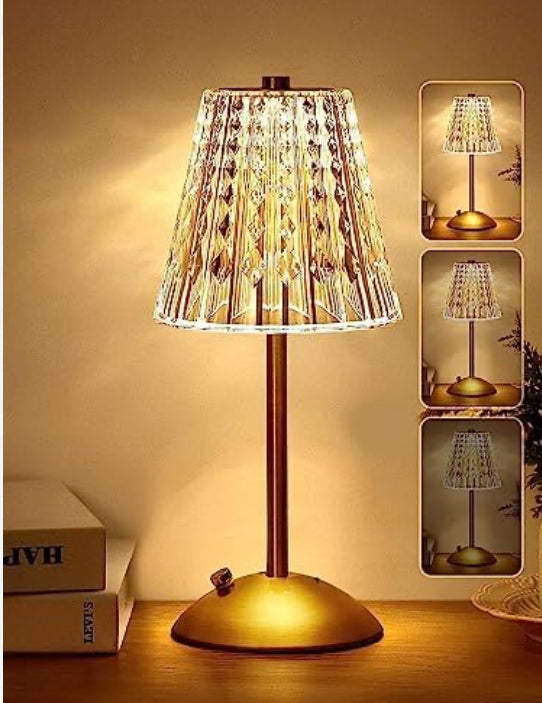 New Design Night Touch Lamp 3 Modes Light Adjustable Brightness Metal Rod Best Quality