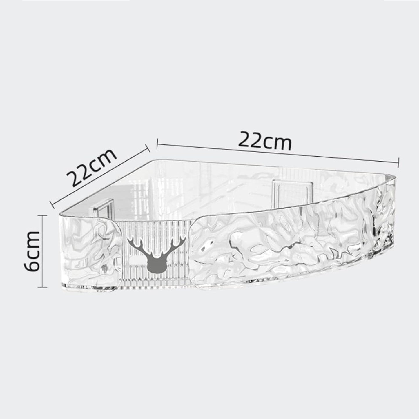 Glacier Wall-Mounted Shelf Rack