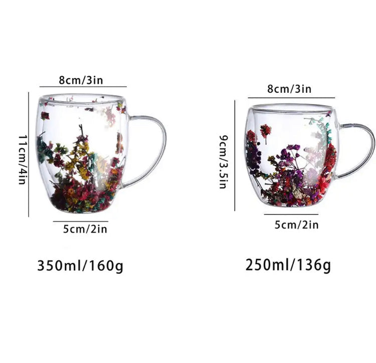 Double Wall Insulated Coffee Glass