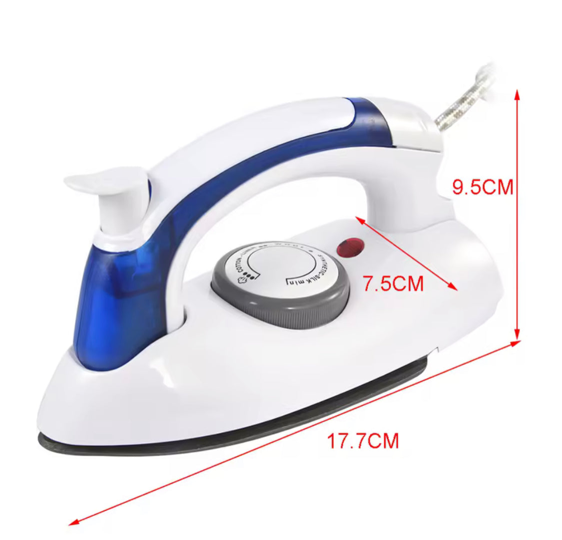 Travel Foldable Water Spray Steam Iron