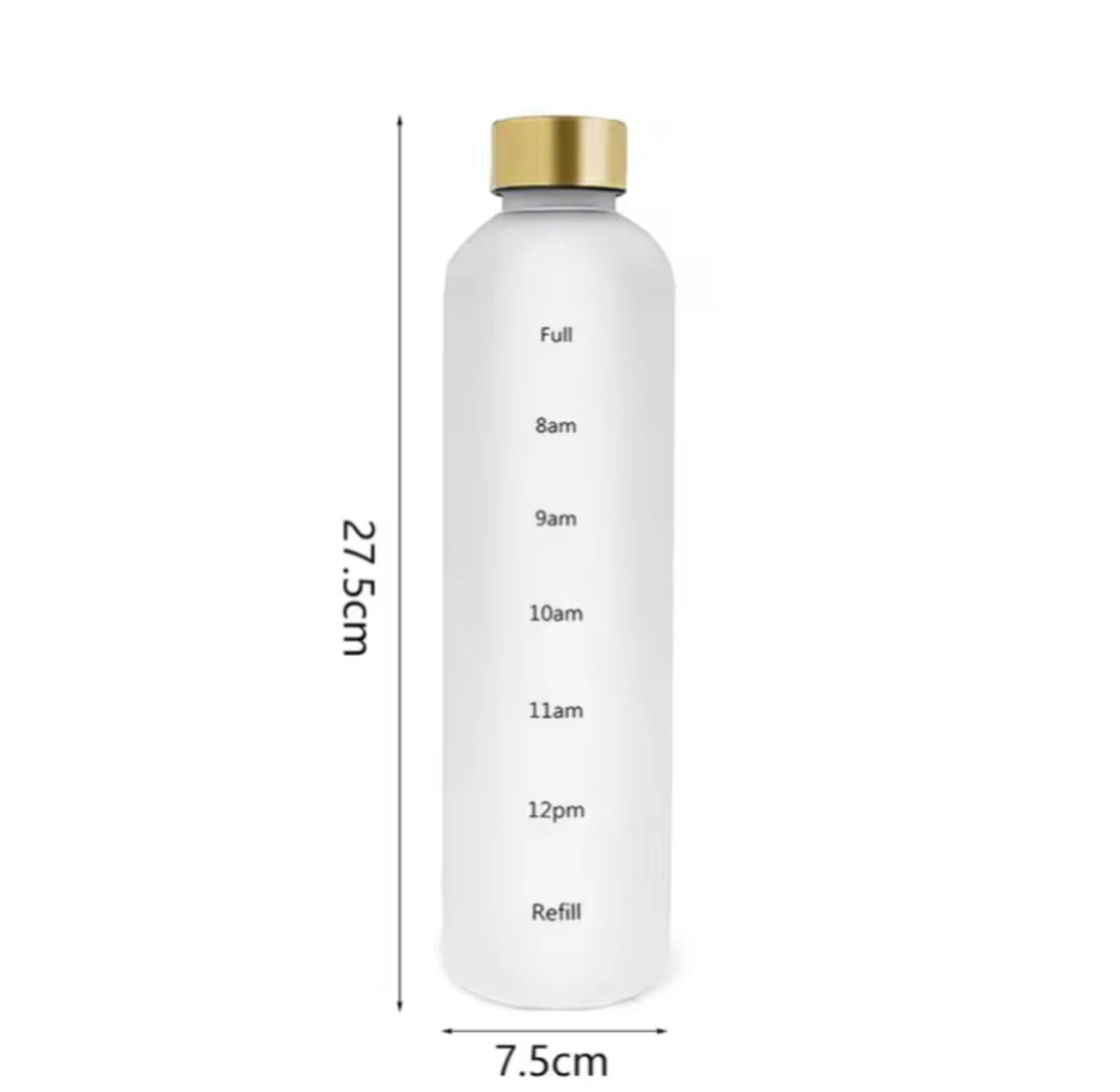 1 Liter Motivational Water Bottle