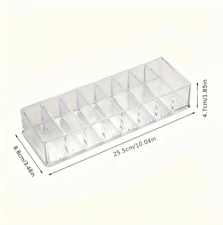 8 Grids Acrylic Makeup Organizer