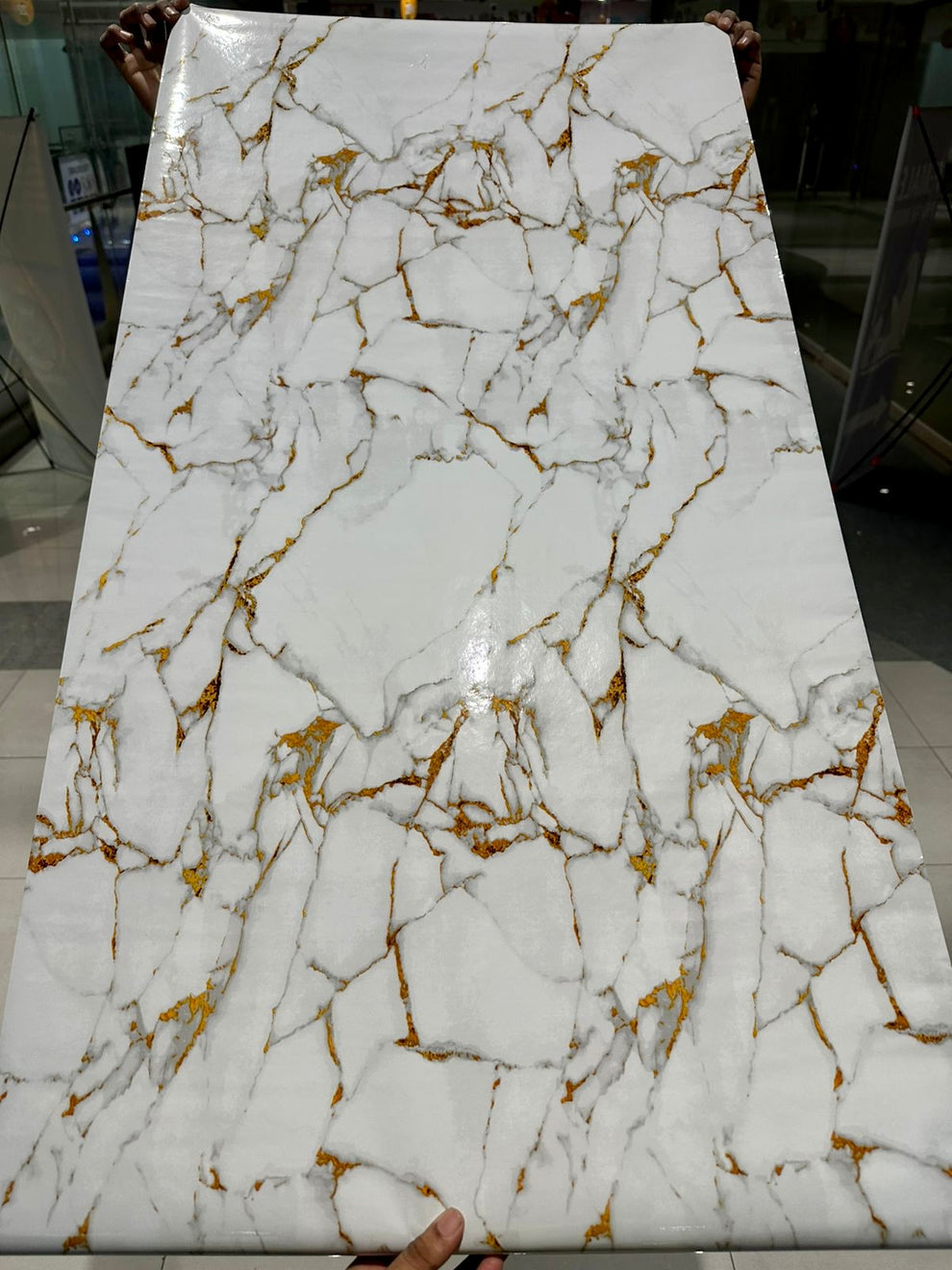 Wall Marble Sheets for Home Decoration (60cm*2m)
