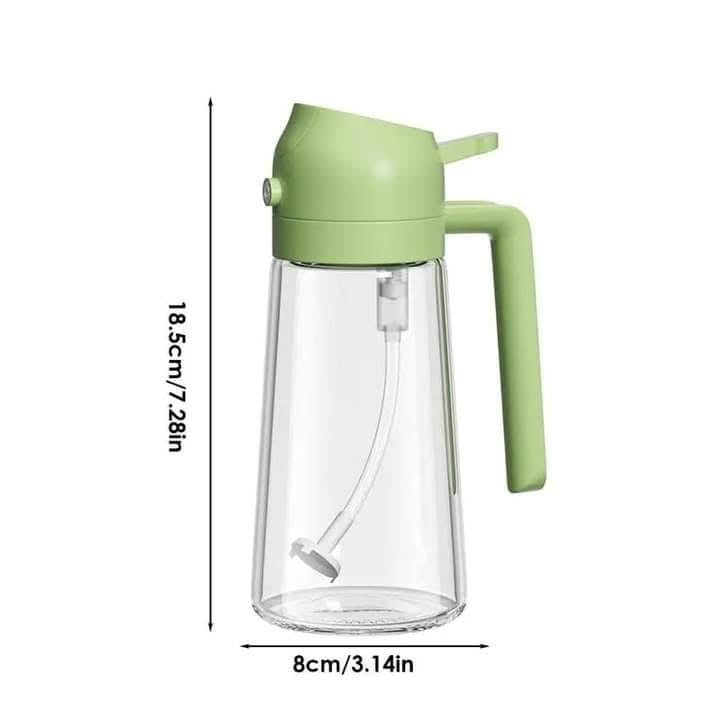 2 in 1 Oil Spray Jug Bottle