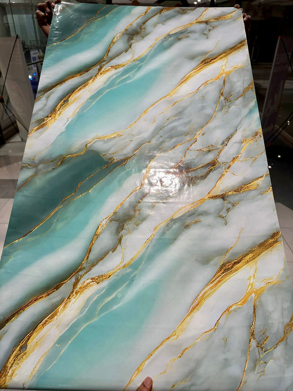 Wall Marble Sheets for Home Decoration (60cm*2m)