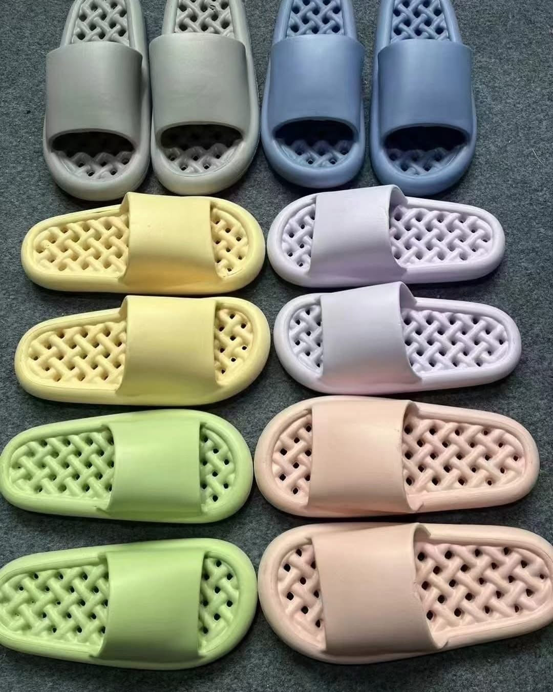 Non-Slip Bathroom Slippers ( Standard sizes)
