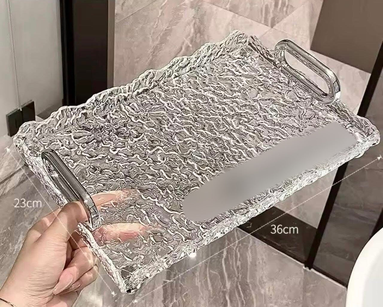 Luxury Acrylic Crystal Tray