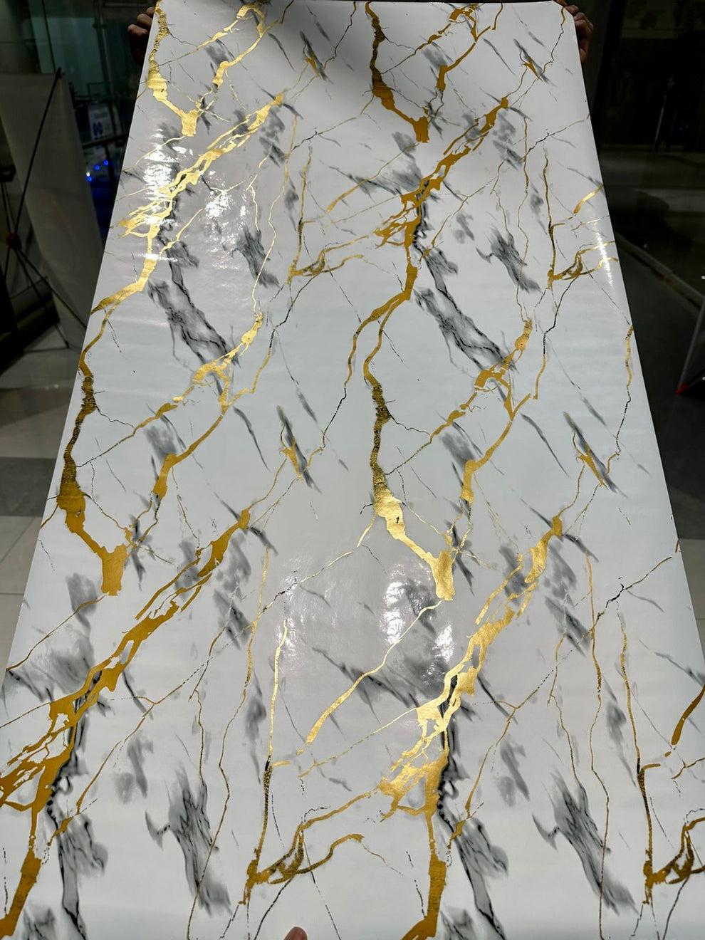 Wall Marble Sheets for Home Decoration (60cm*2m)