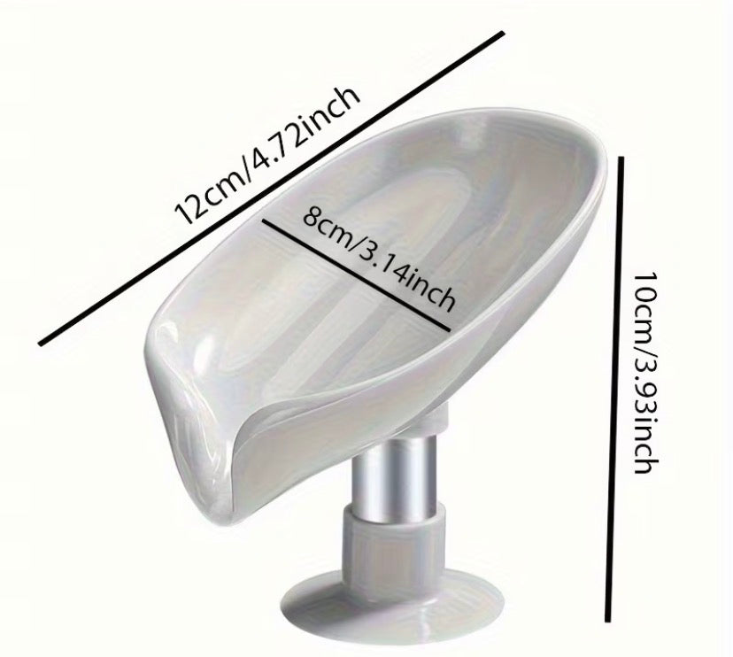 Leaf Design Soap Tray Holder