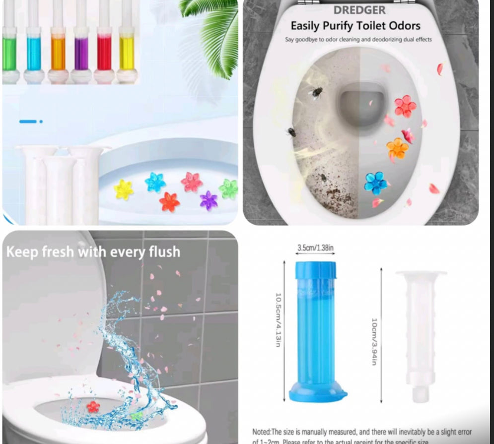 1 Pc Toilet Gel Fragrance Stickers