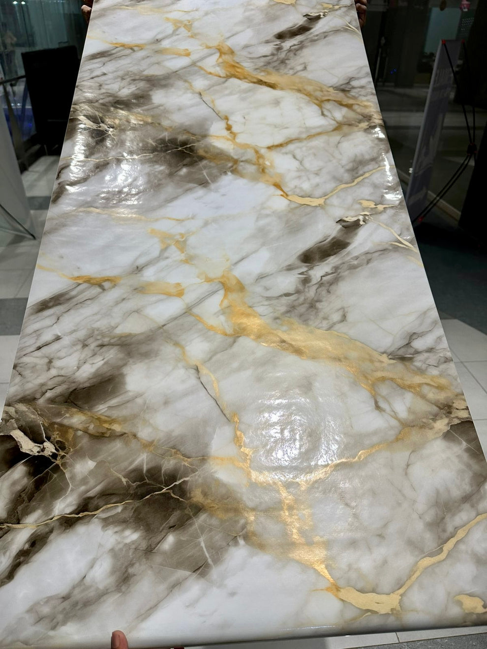 Wall Marble Sheets for Home Decoration (60cm*2m)