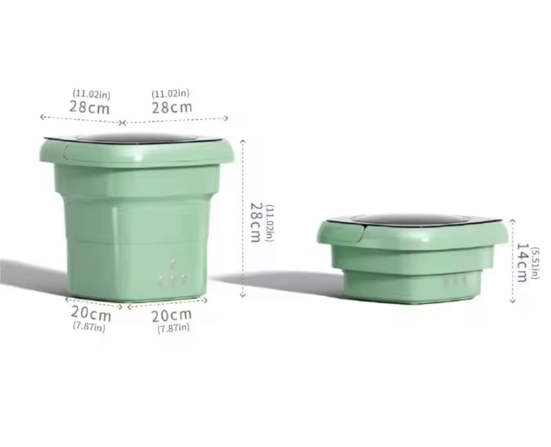 Portable Washing Machine with Drying Bucket