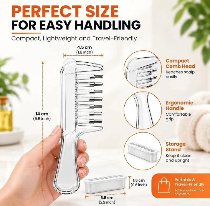 Hair Oil Applicator Massage Comb