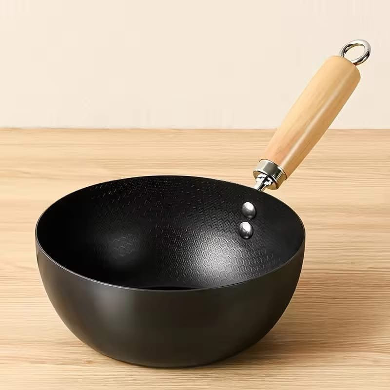 Non stick Pan with Wooden Handle