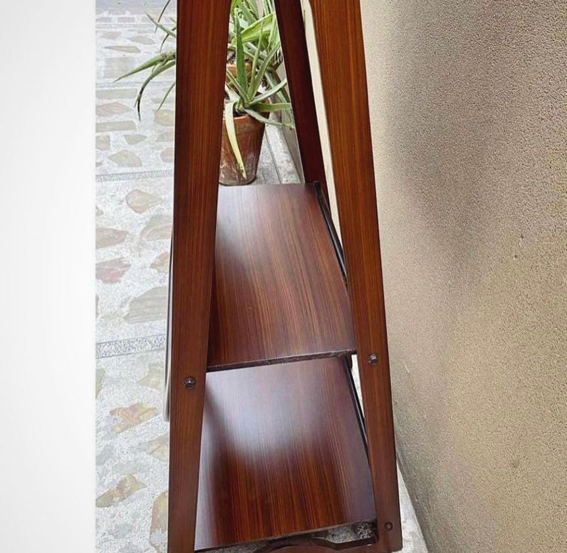 Wooden Full Lenght Makeup Mirror