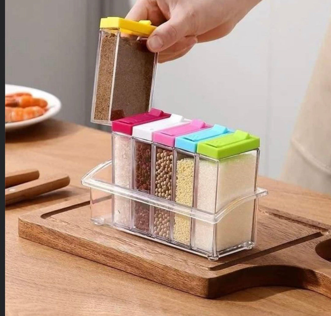 6 Pcs Kitchen Spices Box