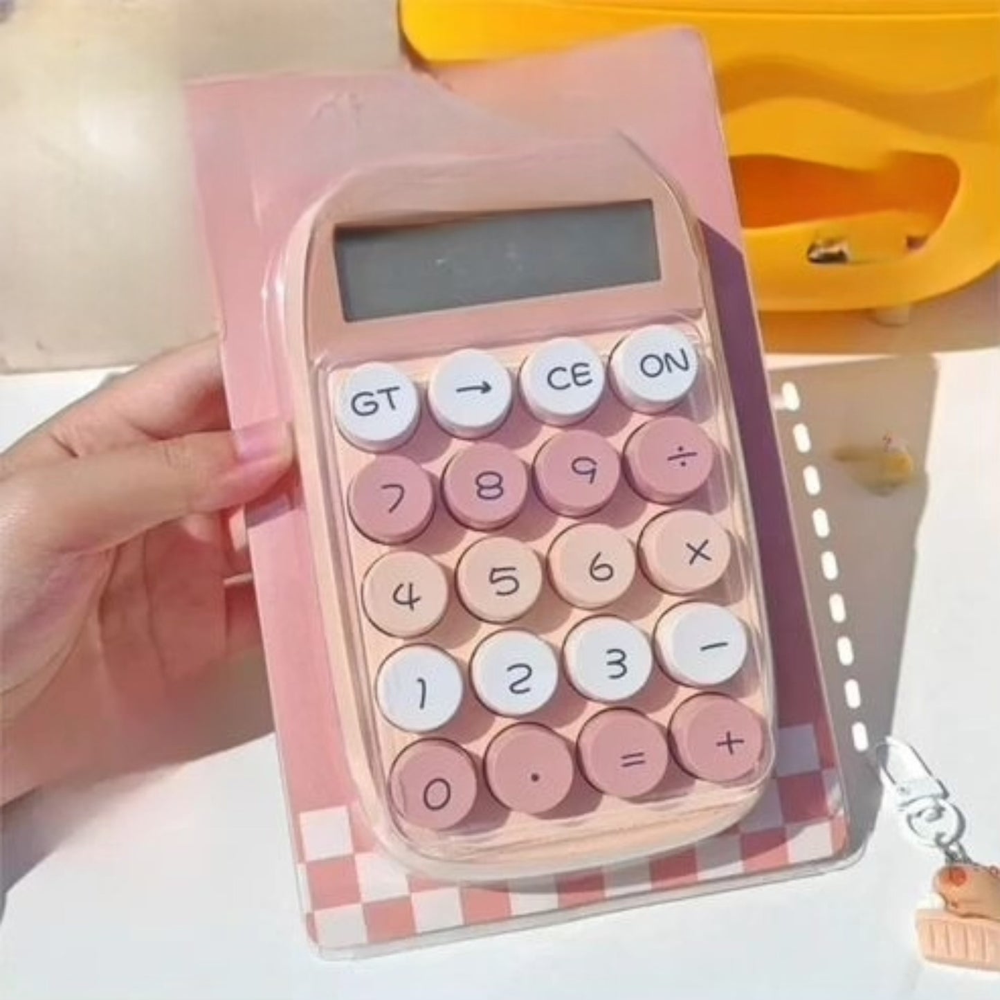 12 Digits Portable Cute Calculator