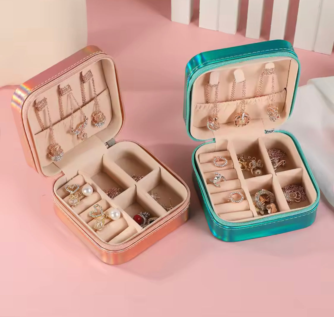 Glossy Leather Jewellery Box