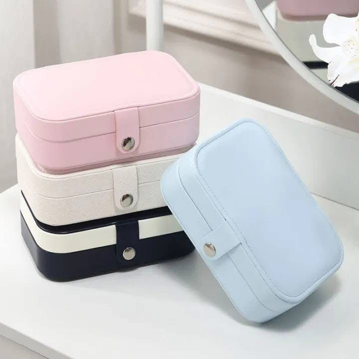 Medium Size Leather Jewellery Box