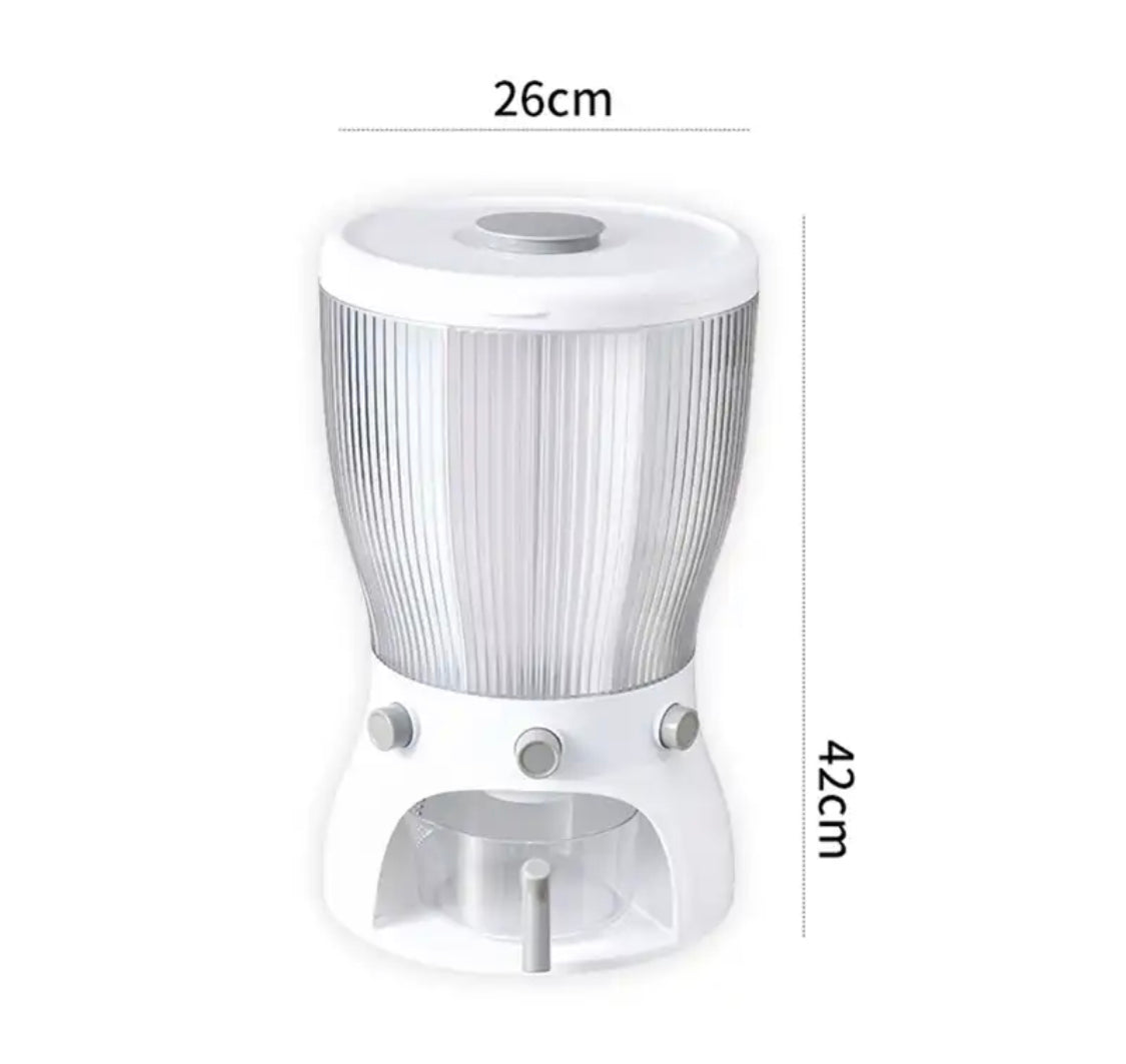 20kg 4 Portion Rotating Rice Dispenser with Box