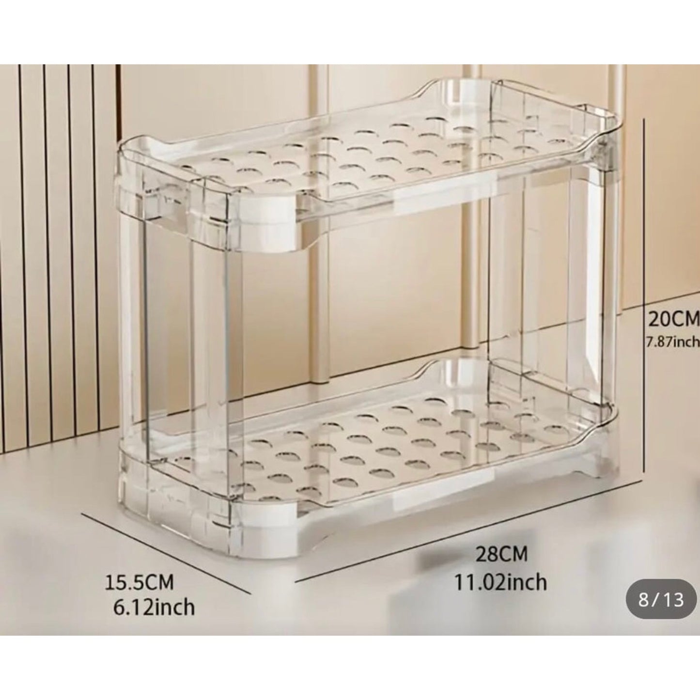 Acrylic Cosmetic Makeup Organizer