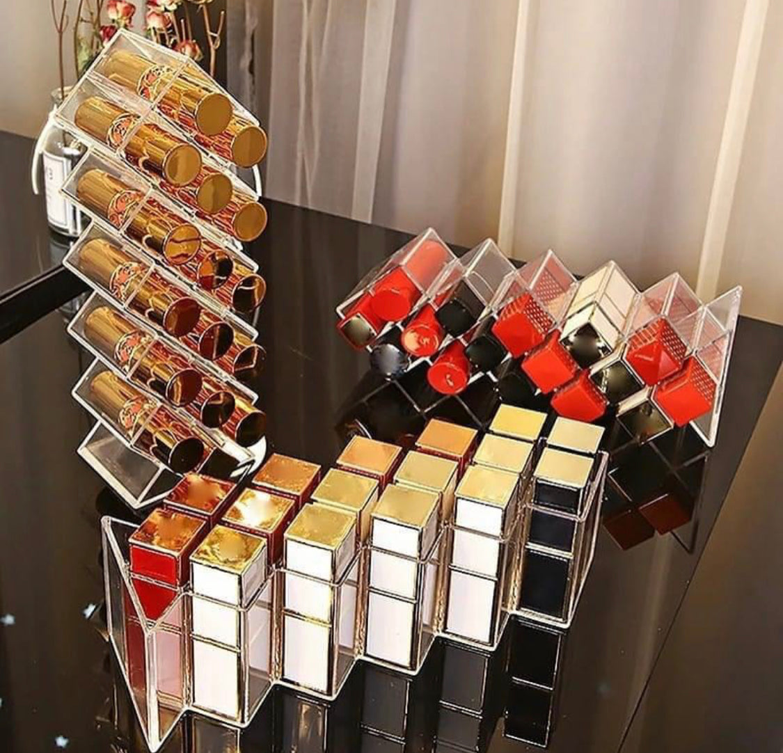 16 Grids Acrylic Lipistick Cosmetic Makeup Organizer.