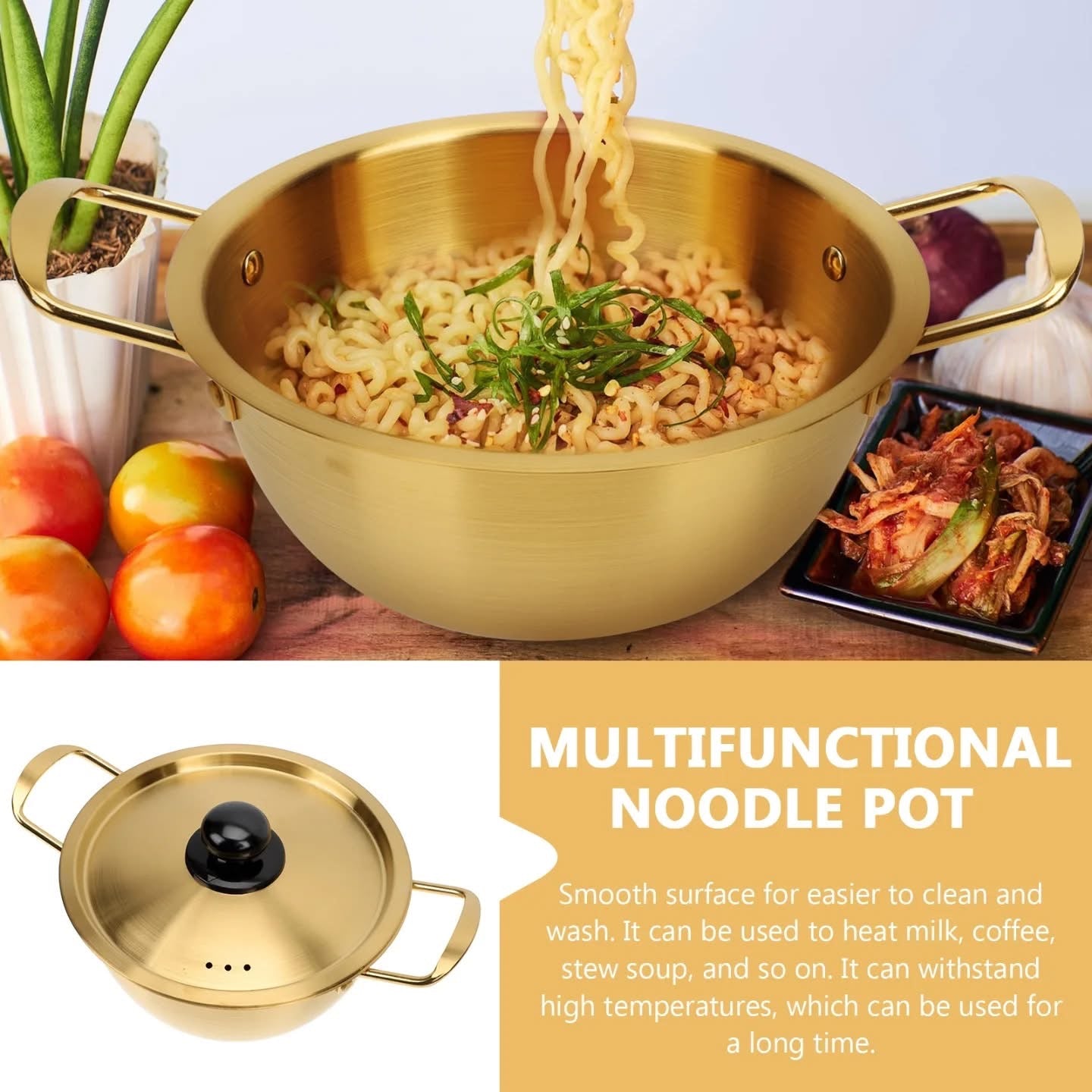 Stainless Steel Pot with Lid