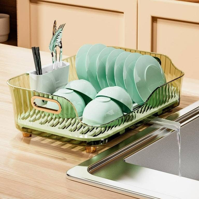 Acrylic Luxury Dish Drain Rack