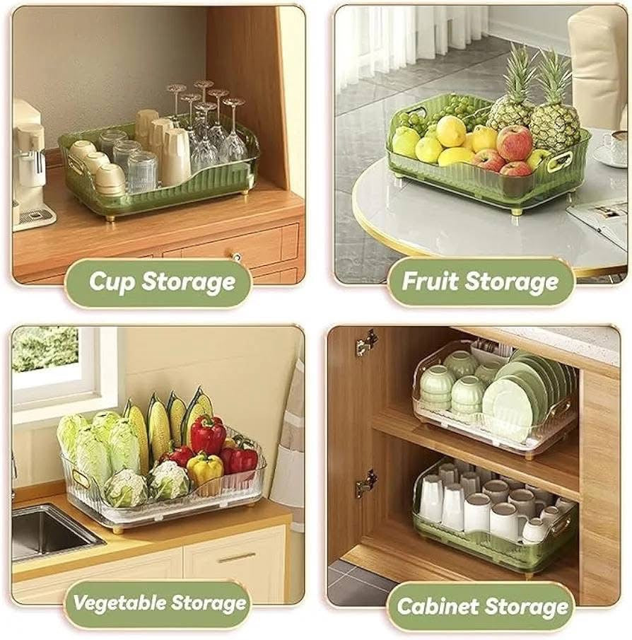 Acrylic Luxury Dish Drain Rack
