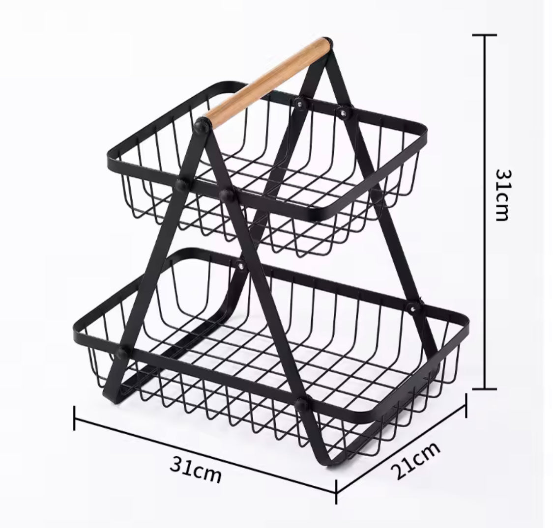 2 Tier Fruit Basket (Best Quality)