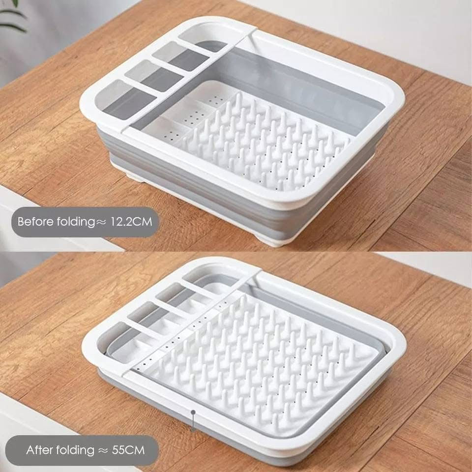 Foldable Dish Drainer Basket