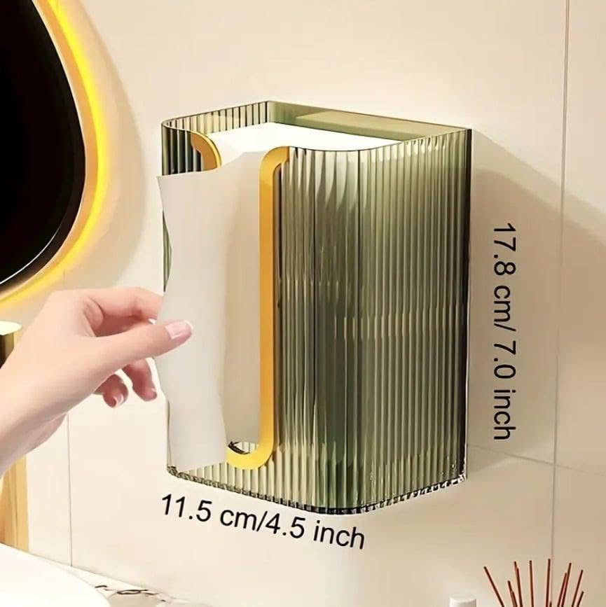 Wall-Mounted Acrylic Tissue Box