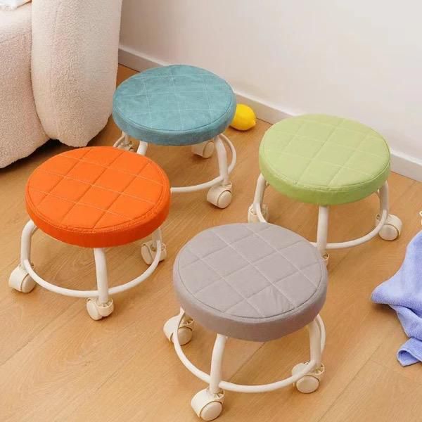 Rotating Stool with Wheels (High Quality)