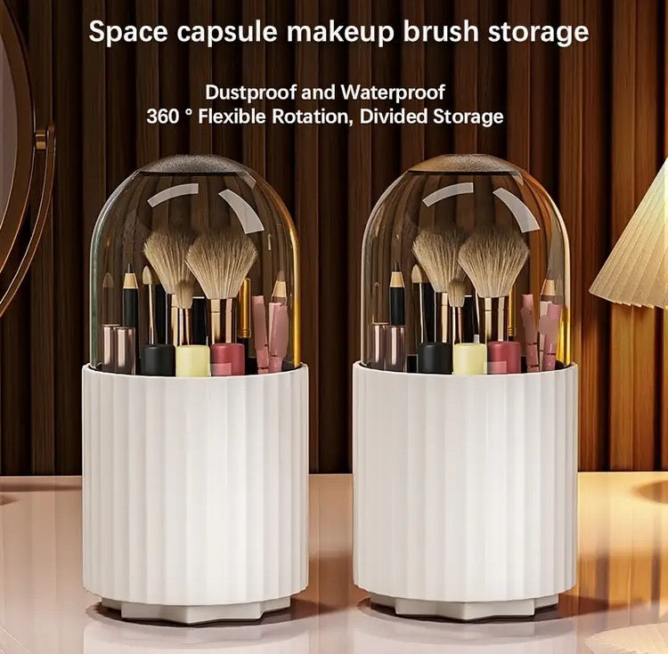 Rotating Brushes Holder with Lid