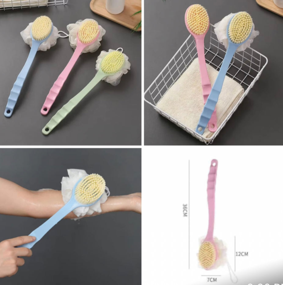 2 in 1 Long Bath Brush