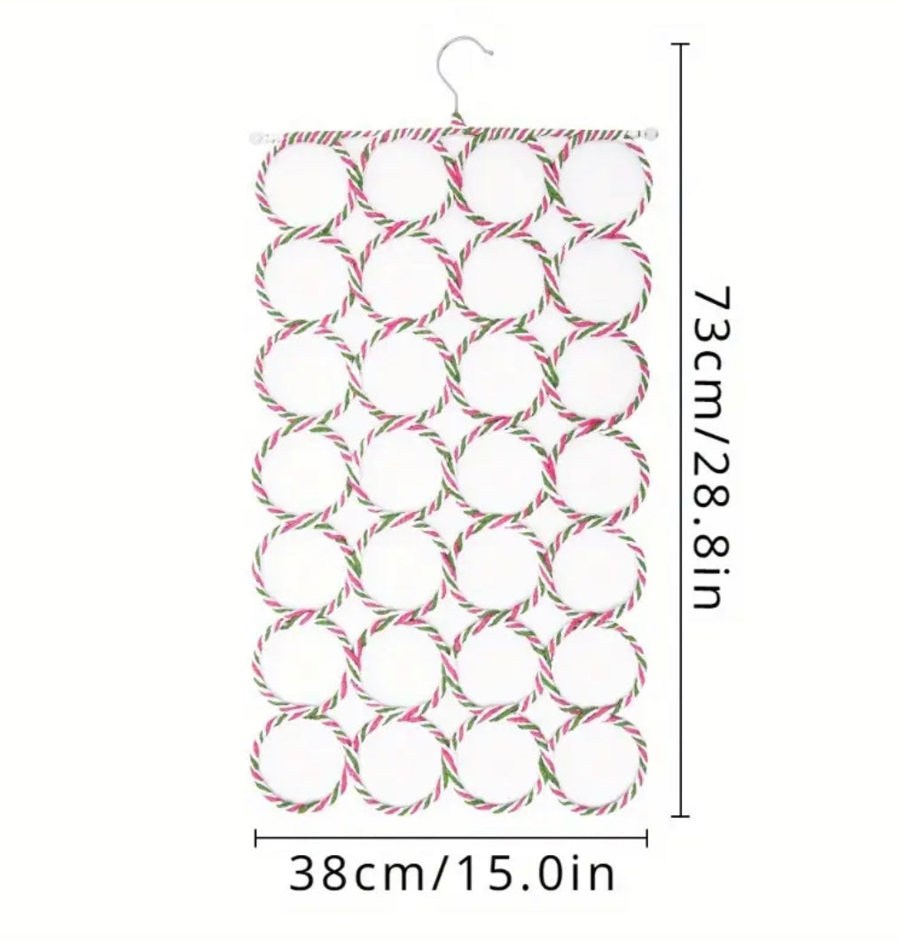 28 Holes Scarf Stoles Hanger