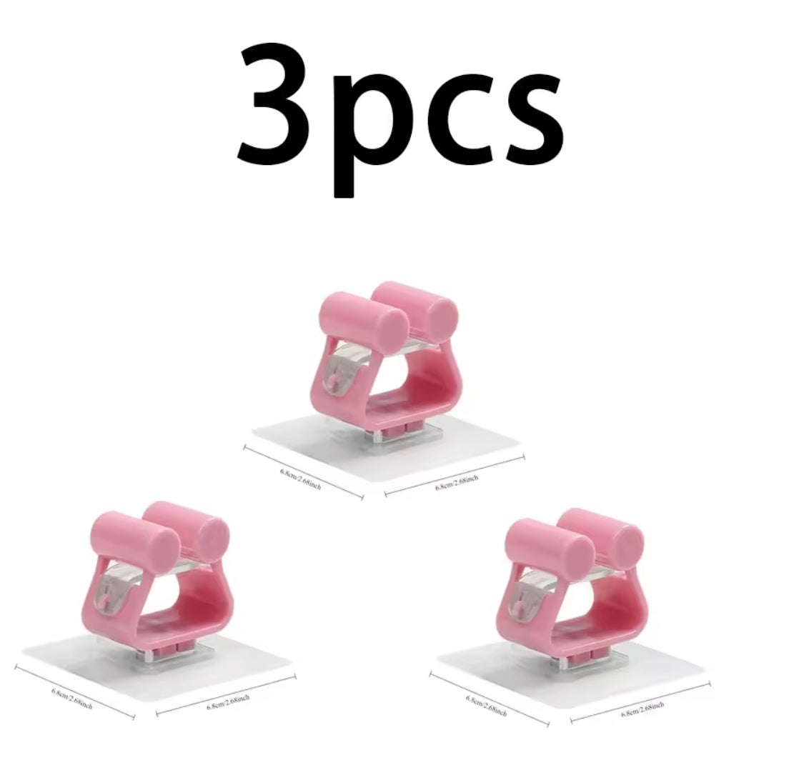 3 Pcs Wall Adhesive Mop Holder