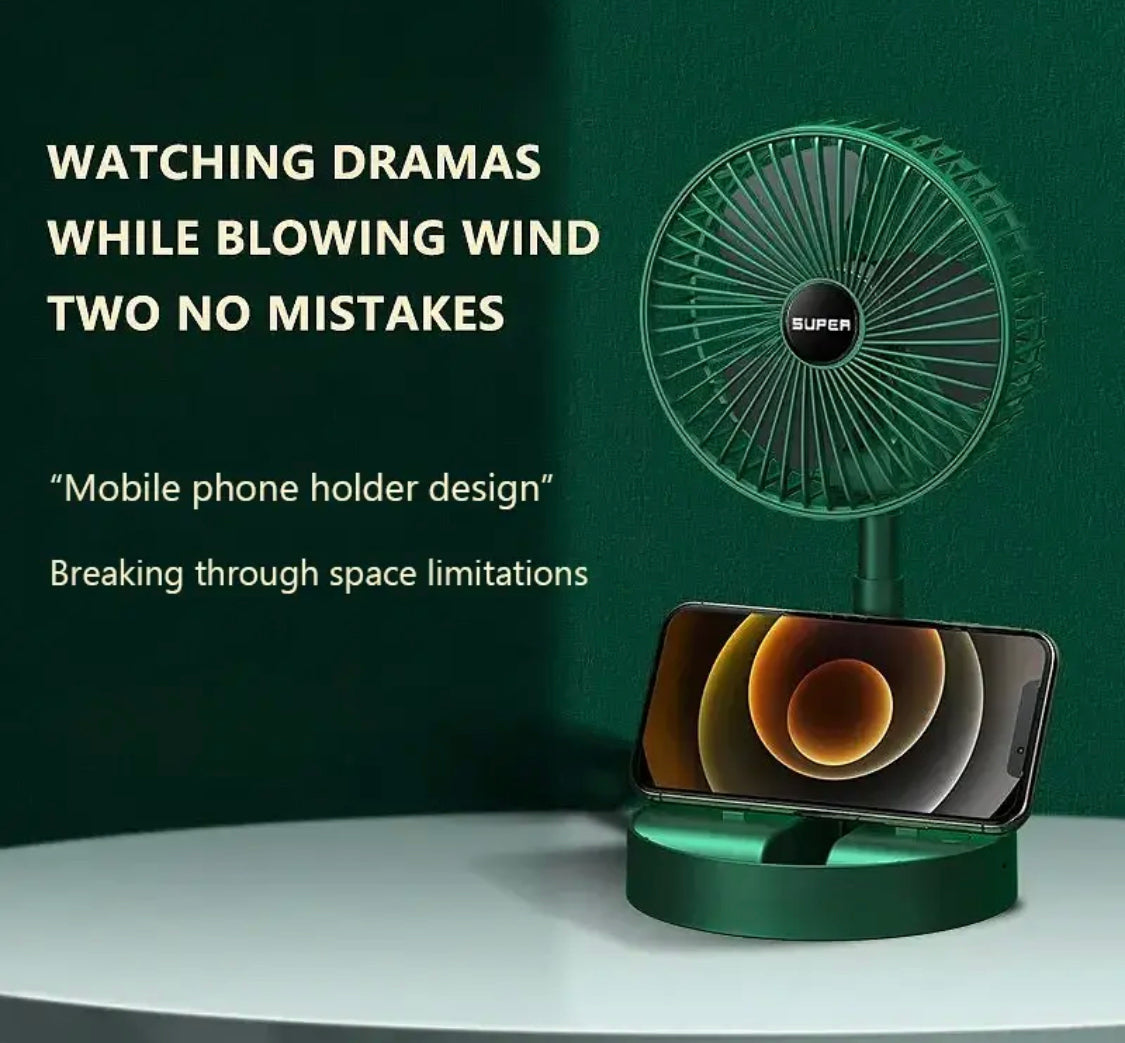 Foldable Rechargeable Fan