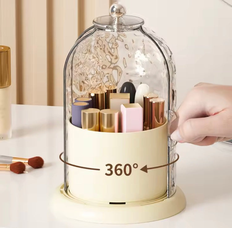 Rotating Makeup Brushes Holder