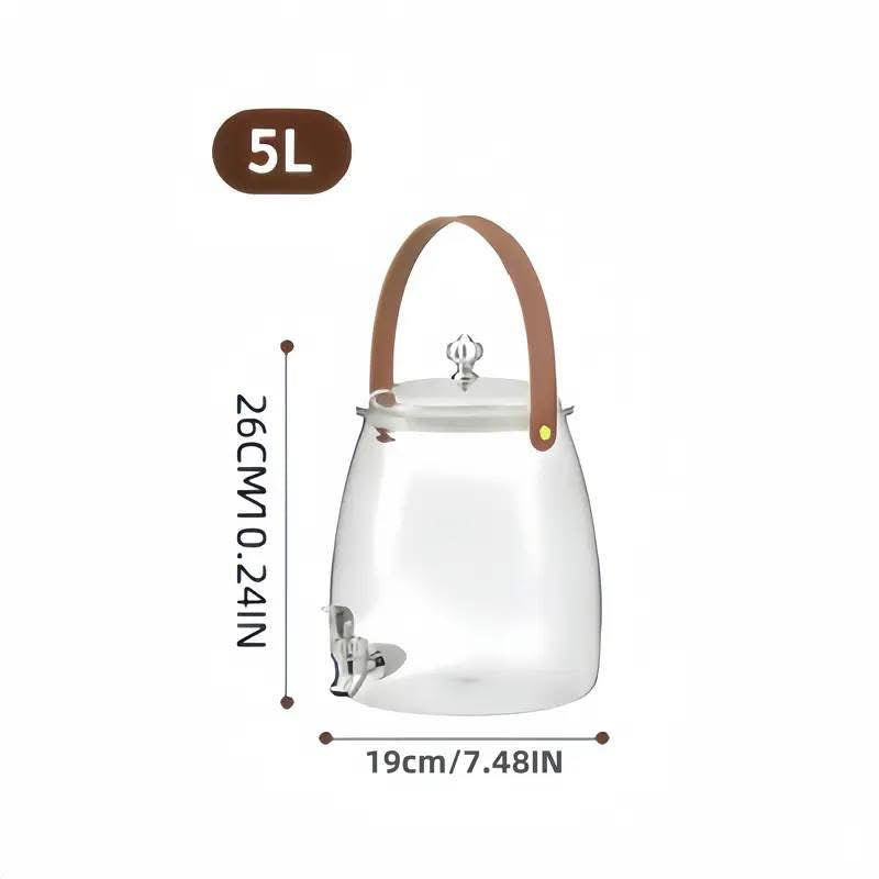 5 Litre Beverage Dispenser with Handle