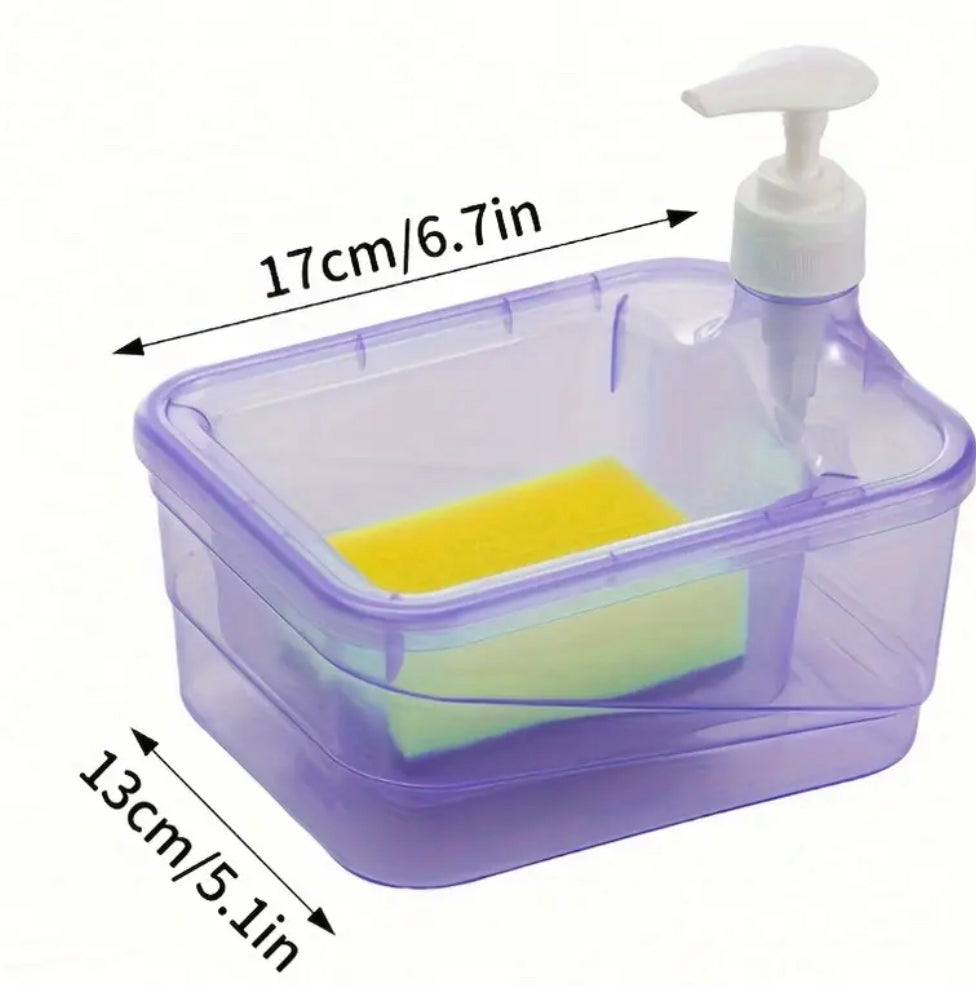 2 in 1 Soap Pump with Storage Holder