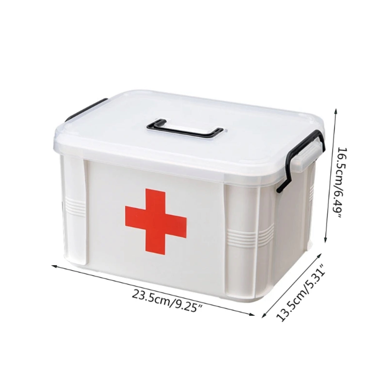 Double Layer Medicine Storage Box