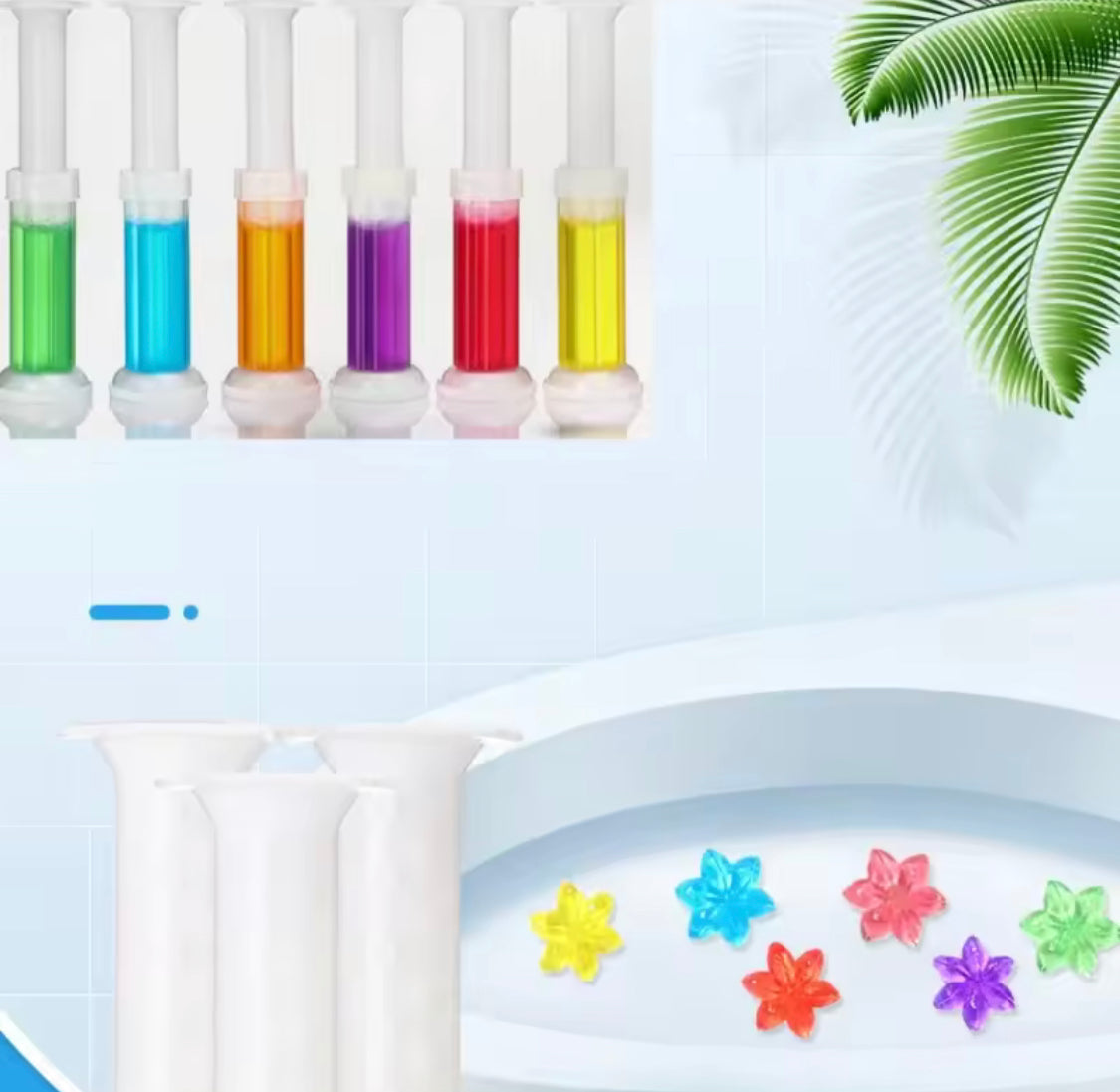 1 Pc Toilet Gel Fragrance Stickers